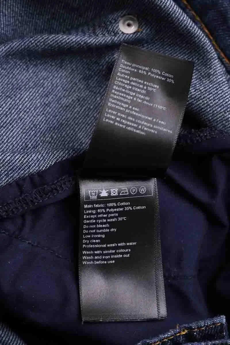 Jean large Ba&Sh Bleu en Coton