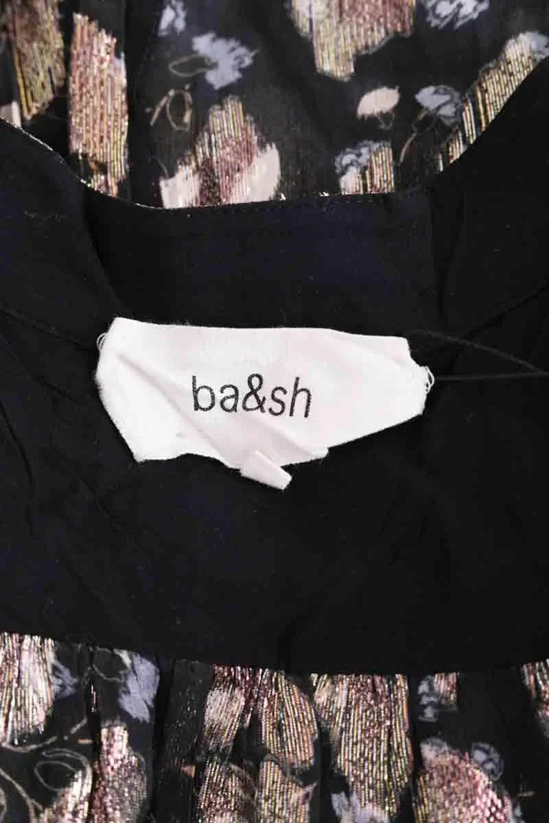 Blouse Ba&Sh Noir en Soie