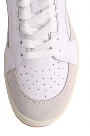 Baskets Ami Ami slipstream Lo sneaker Blanc en Cuir