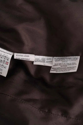 Veste Max Mara Marron en Cuir