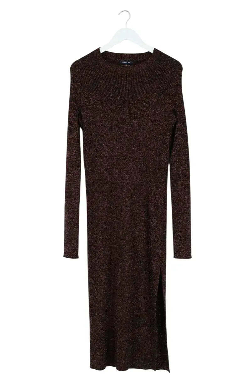 Robe à paillettes Soeur Noir en Laine, taille L - Seconde Main
