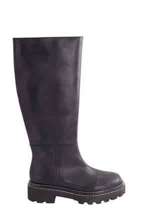 Bottes LK Bennett Julia Noir en Cuir, taille 37 - Seconde Main