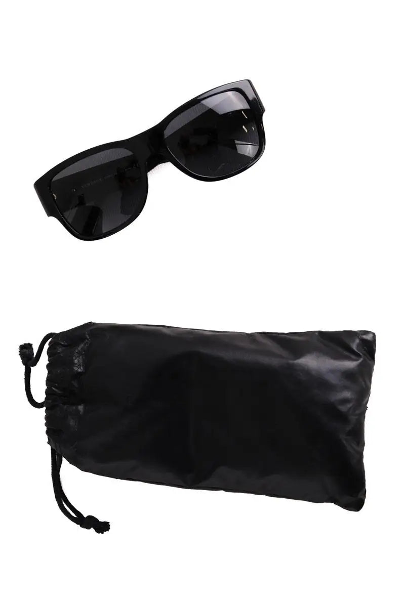 Lunettes de soleil Versace Noir en Plastique