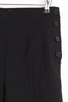 Pantalon large Sportmax Noir en Coton