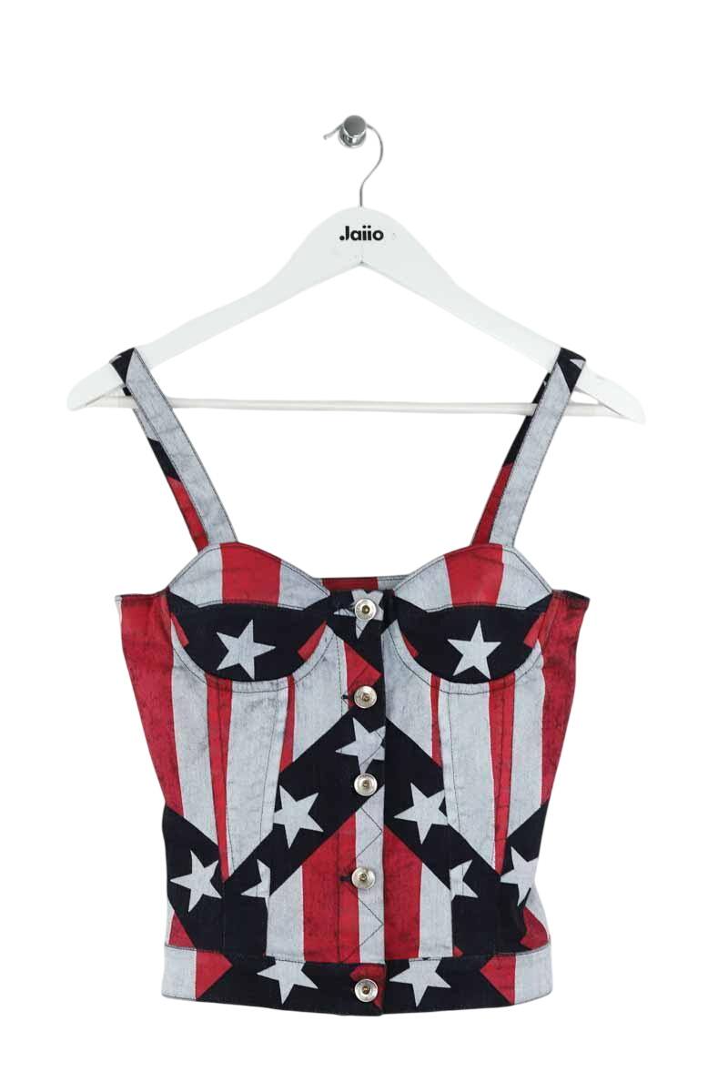Top sans manche Moschino  Rouge