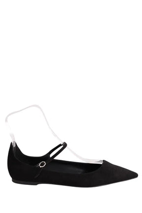 Ballerines Charles & Keith Noir en Daim, taille 39 - Seconde Main