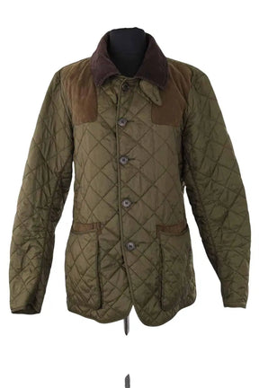 Veste Barbour Kaki en Synthétique, taille M - Seconde Main