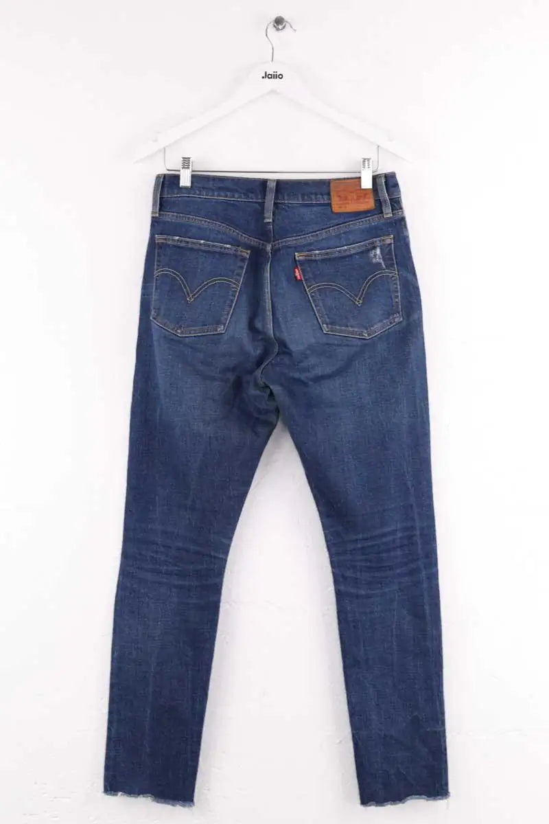 Jean droit Levi's 501 Bleu en Coton