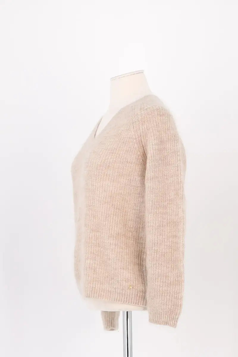 Pull Des Petits Hauts Beige en Laine