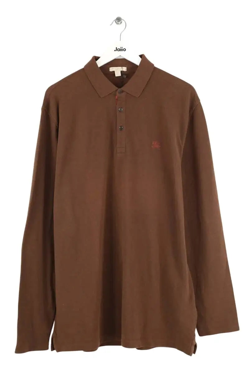 Polo Burberry Marron en Coton, taille XXL - Seconde Main
