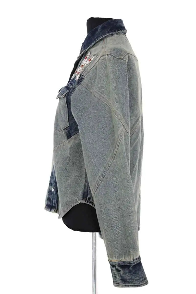 Chemise Laurence Bras Bleu en Coton