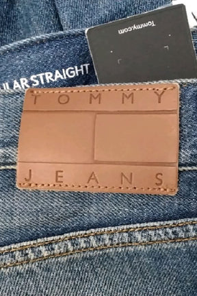 Jean droit Tommy Hilfiger  Bleu