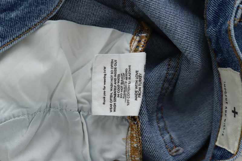 Jean droit Other Brand  Bleu