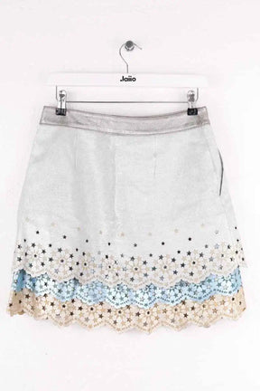 Jupe Tommy Hilfiger Argent en Synthétique