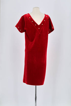 Robe Saint Laurent  Rouge