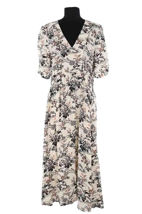 Robe Ba&Sh Ecru en Synthétique, taille L - Seconde Main