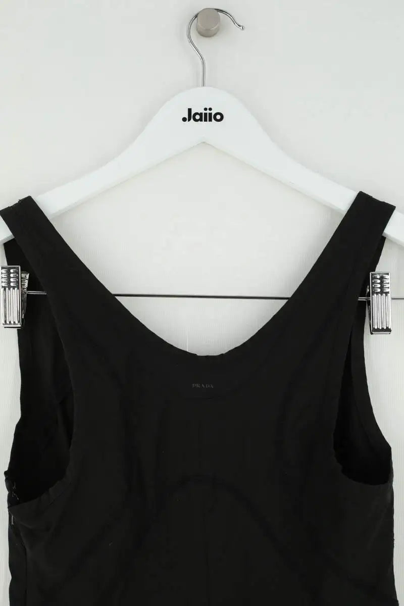Robe Prada Noir en Synthétique