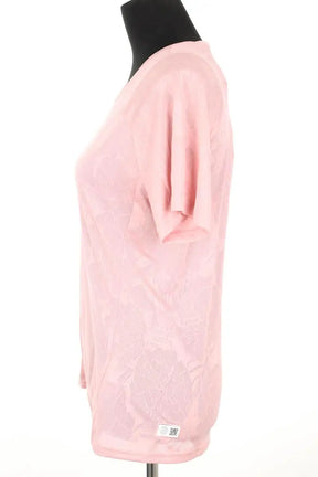 Haut de sport Adidas Rose en Polyester