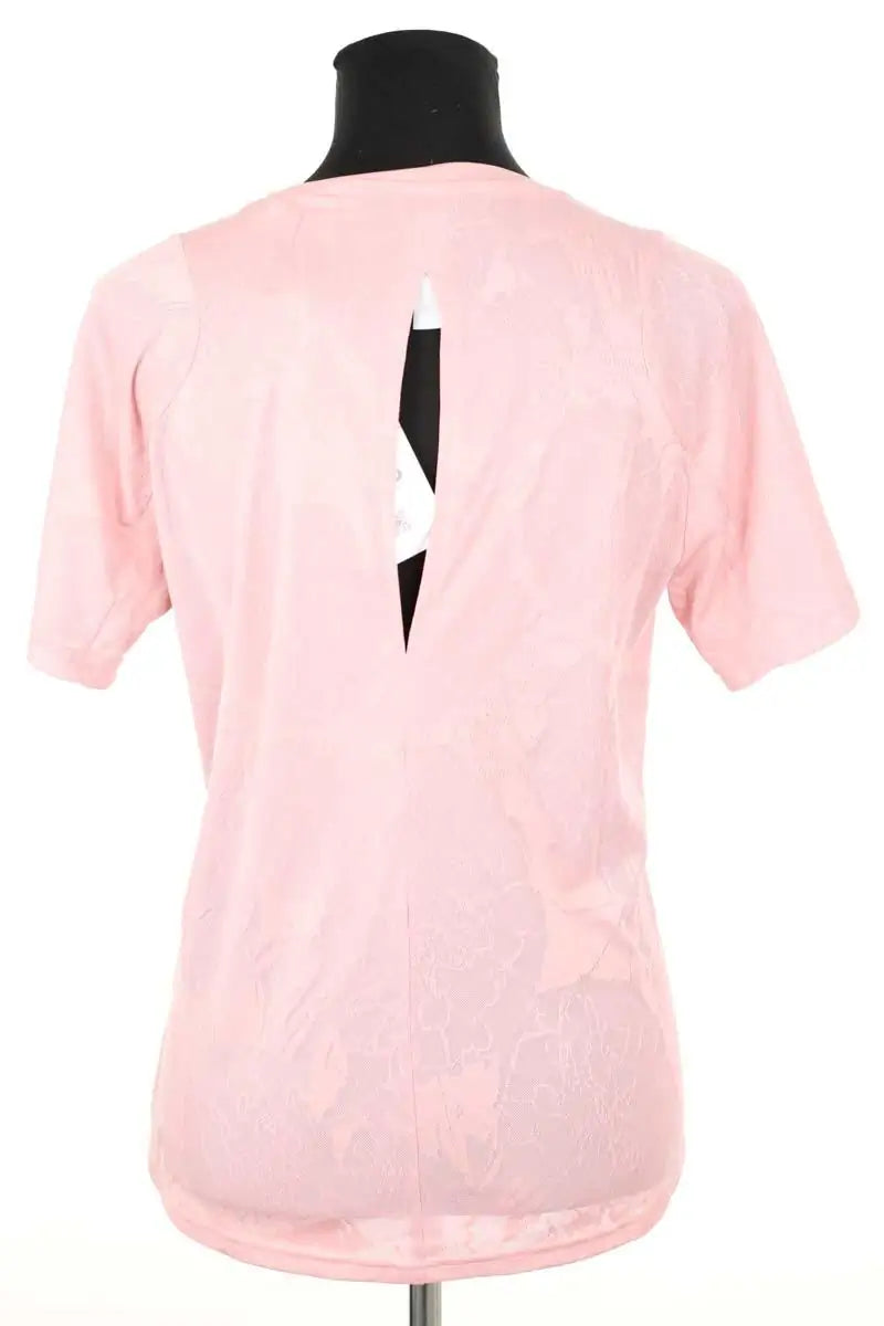Haut de sport Adidas Rose en Polyester
