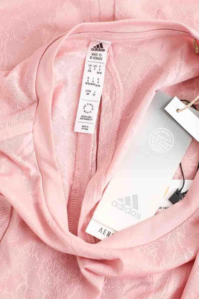 Haut de sport Adidas Rose en Polyester