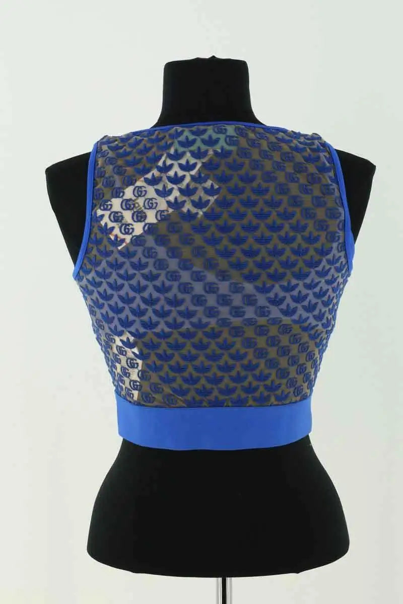 Haut de sport Gucci Bleu en Synthétique