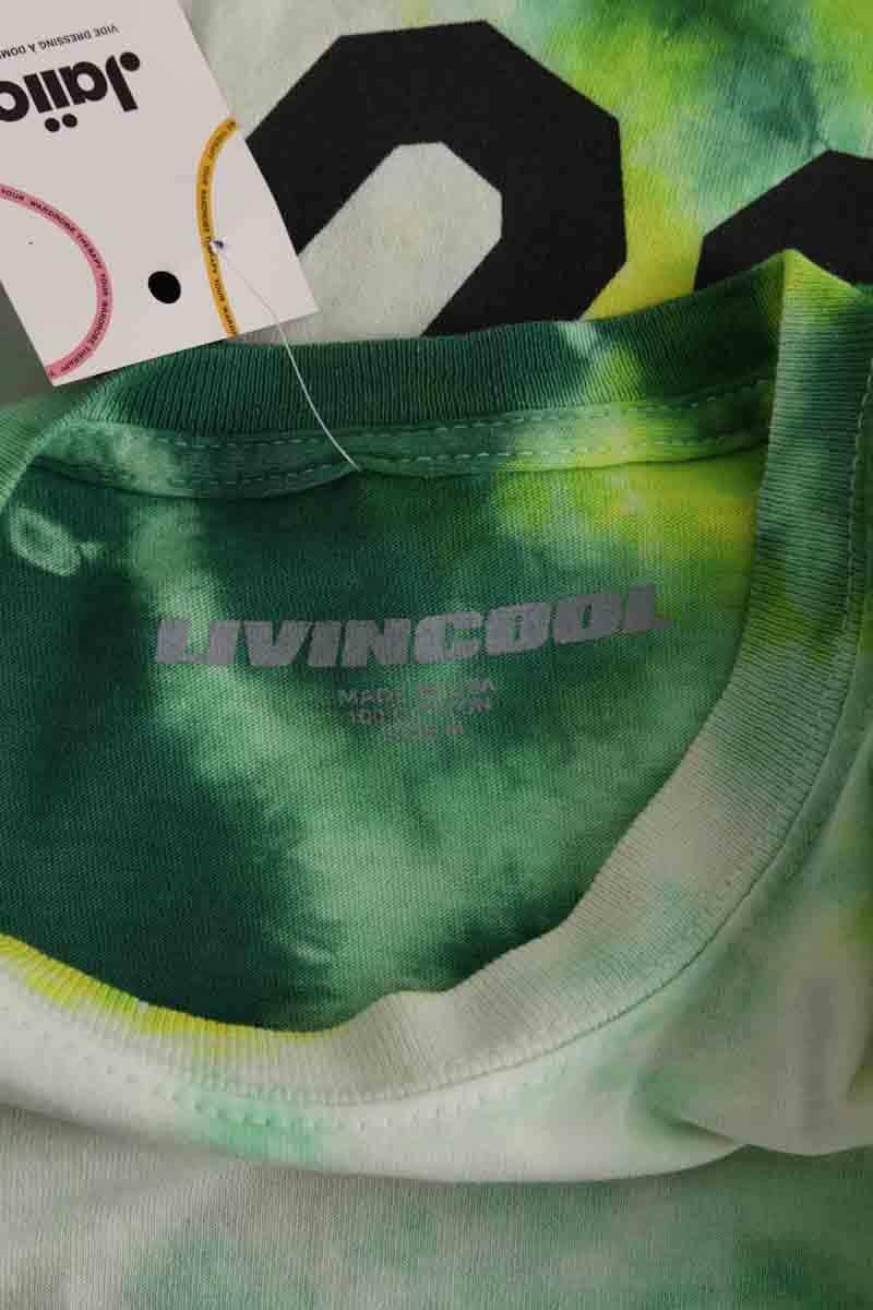 Haut de sport Livincool Vert en Coton