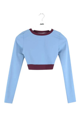 Haut de sport Luz Ambre Bleu en Polyamide, taille L - Seconde Main