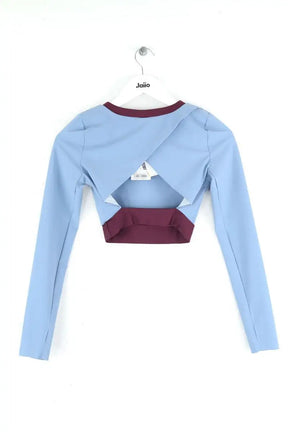 Haut de sport Luz Ambre Bleu en Polyamide