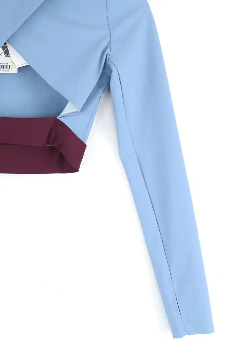 Haut de sport Luz Ambre Bleu en Polyamide