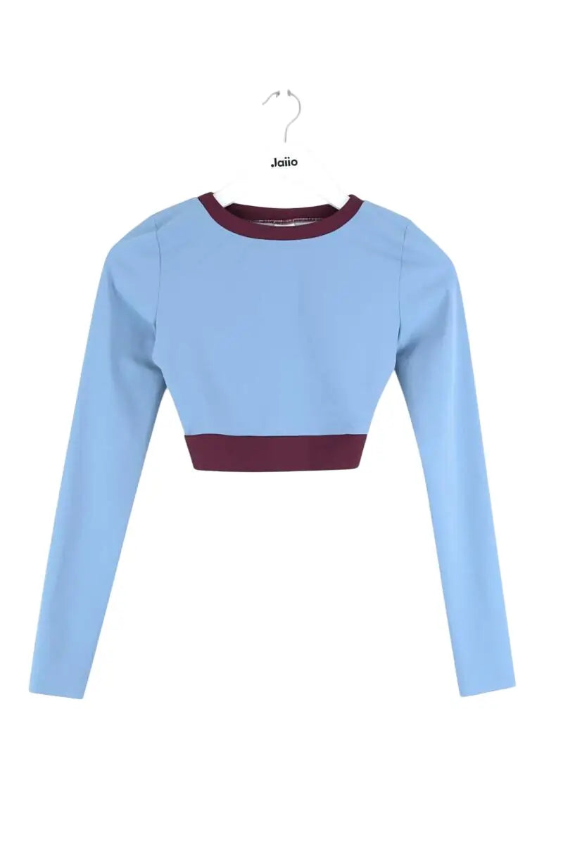 Haut de sport Luz Ambre Bleu en Polyamide, taille XS - Seconde Main