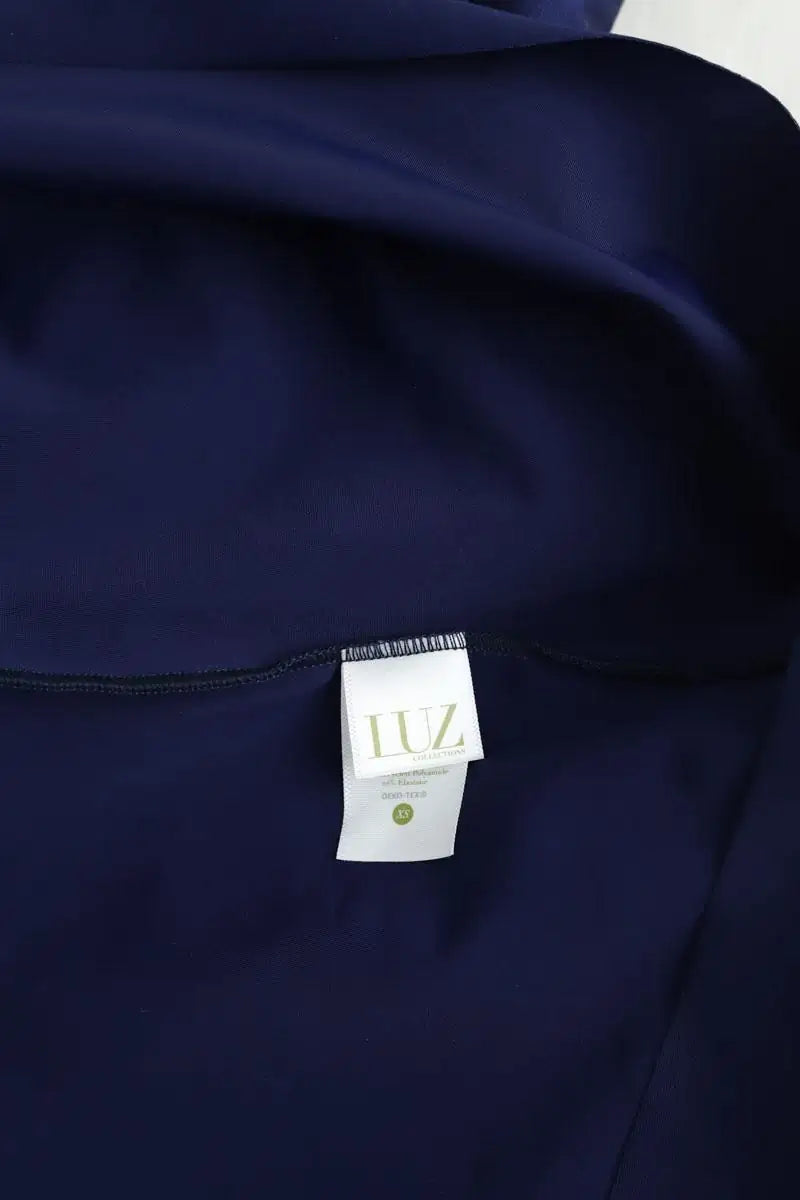 Haut de sport Luz Lucia Bleu en Polyamide