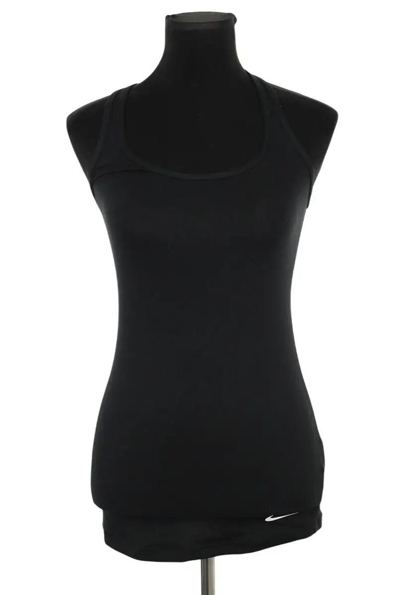Haut de sport Nike Noir en Polyester, taille S - Seconde Main