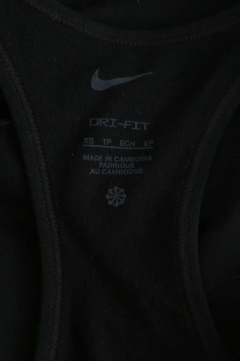 Haut de sport Nike Noir en Polyester