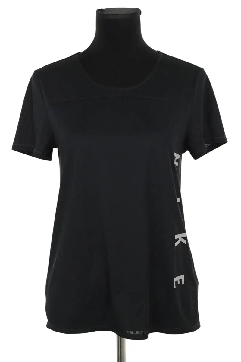 Haut de sport Nike Noir en Polyester, taille S - Seconde Main