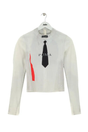 Haut de sport Puma Ecru en Synthétique, taille S - Seconde Main