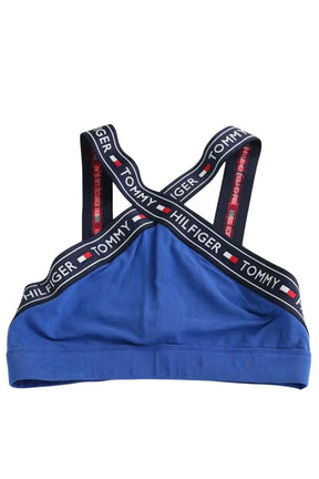 Haut de sport Tommy Hilfiger Bleu en Coton, taille S - Seconde Main