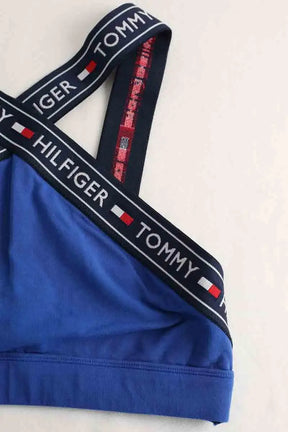 Haut de sport Tommy Hilfiger Bleu en Coton
