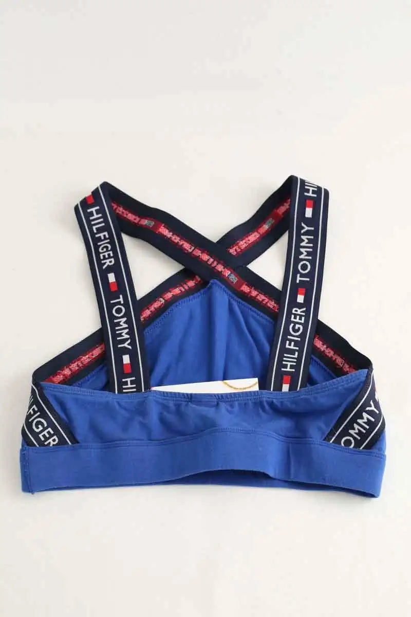 Haut de sport Tommy Hilfiger Bleu en Coton