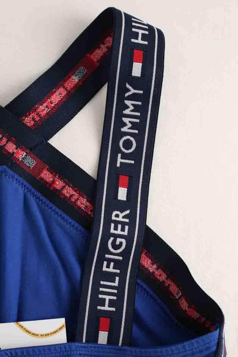 Haut de sport Tommy Hilfiger Bleu en Coton