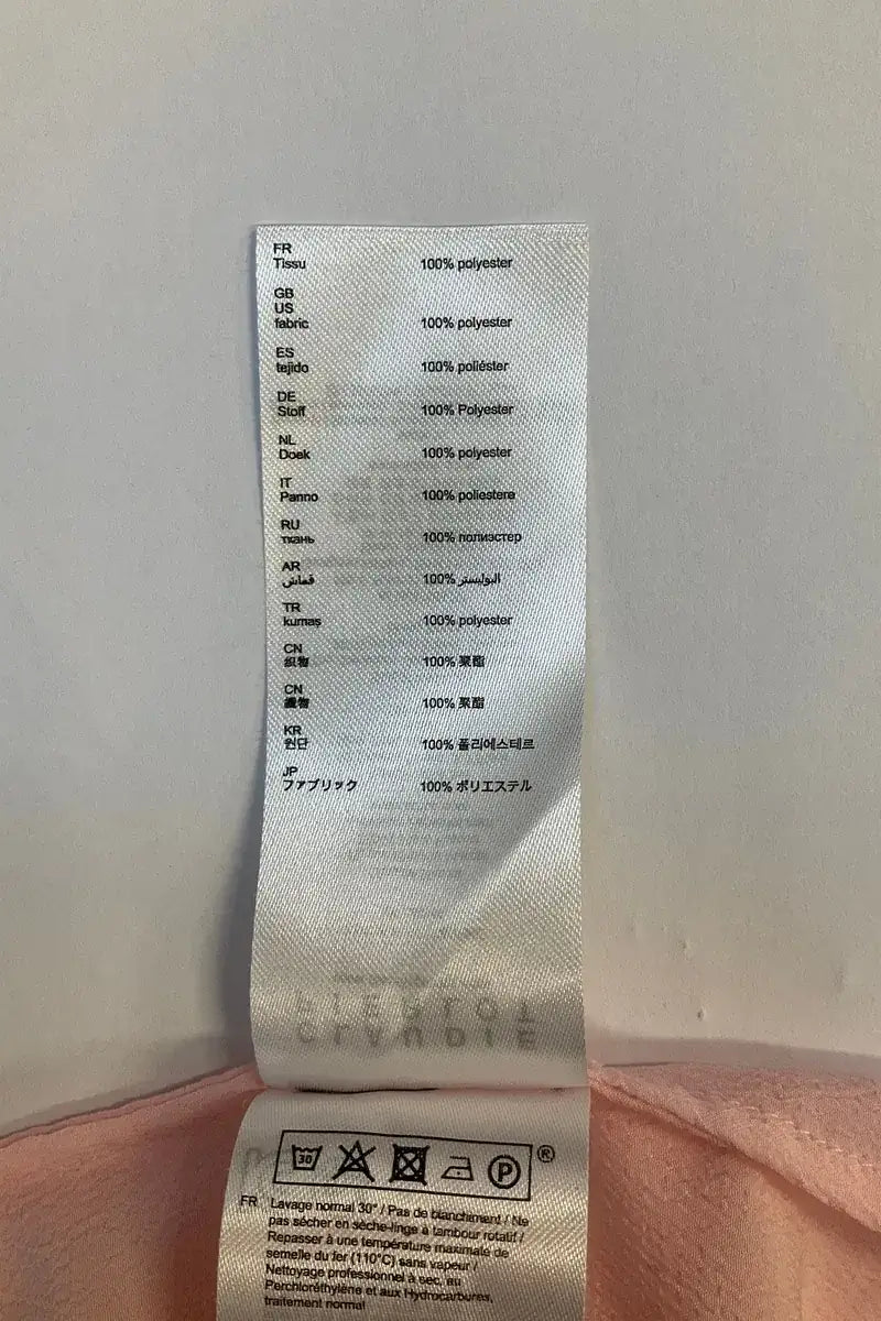 Chemise Claudie Pierlot Rose en Synthétique
