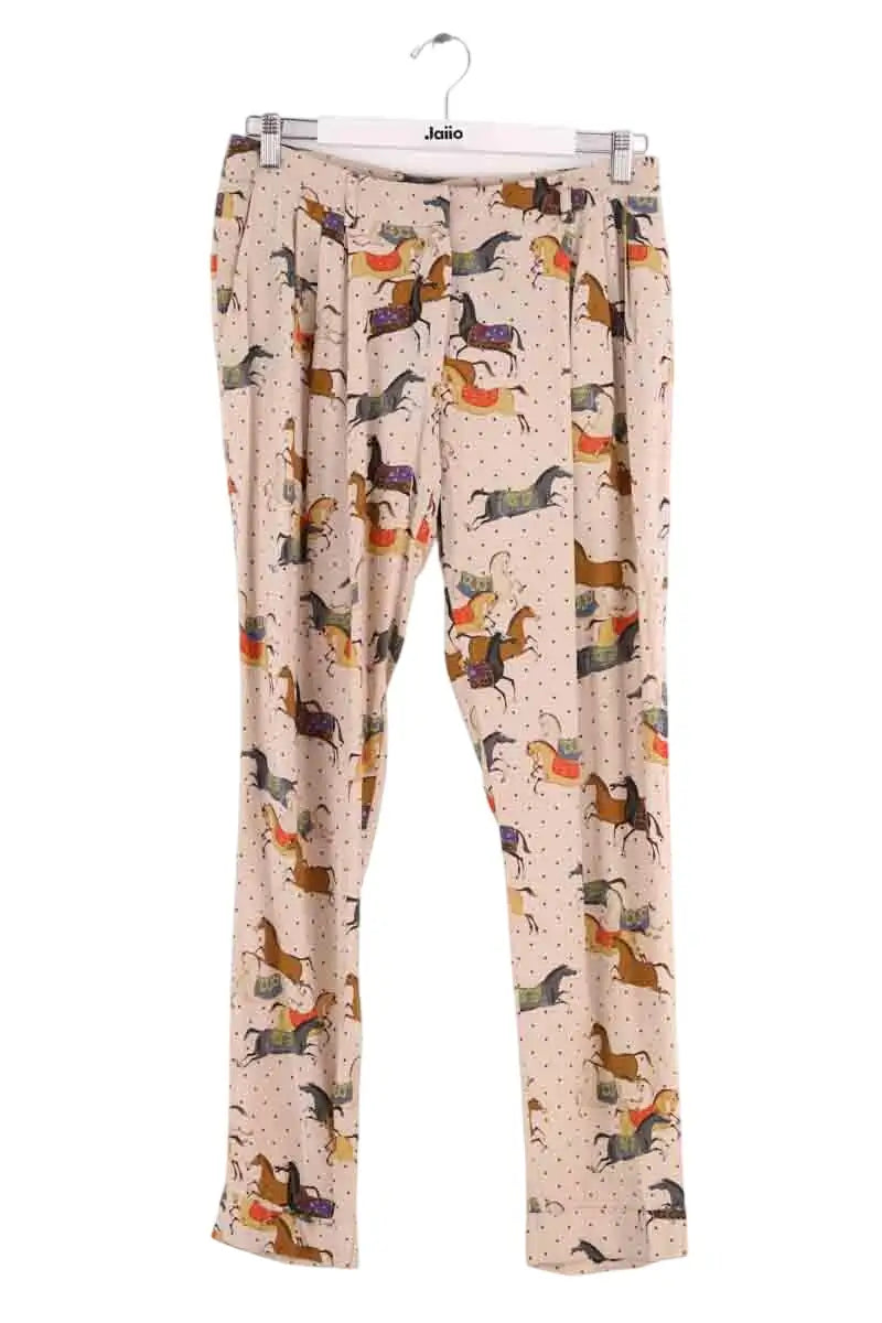 Pantalon droit Paul & Joe Beige en Viscose, taille M - Seconde Main