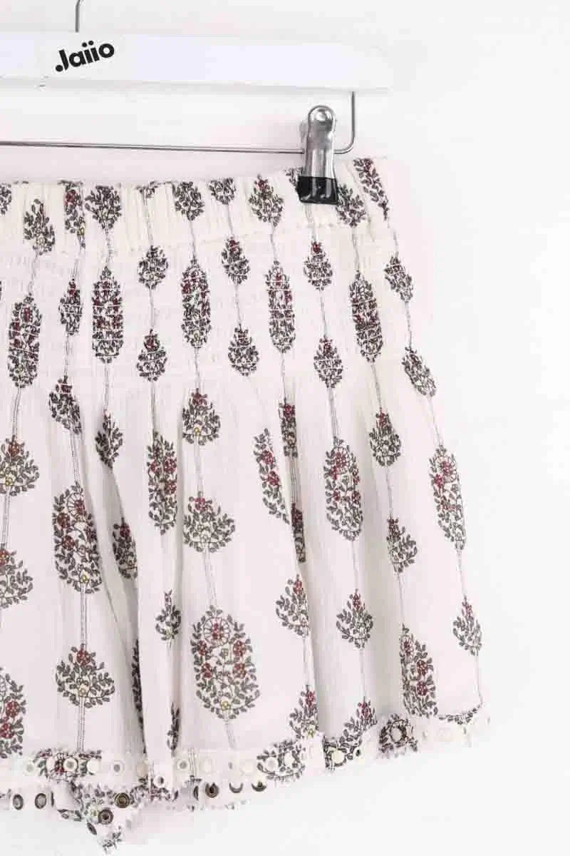 Mini jupe Isabel Marant Blanc en Coton