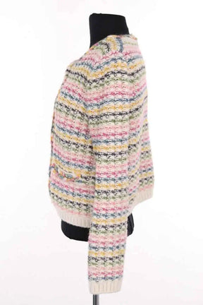 Gilet Ba&Sh Multicolore en Laine