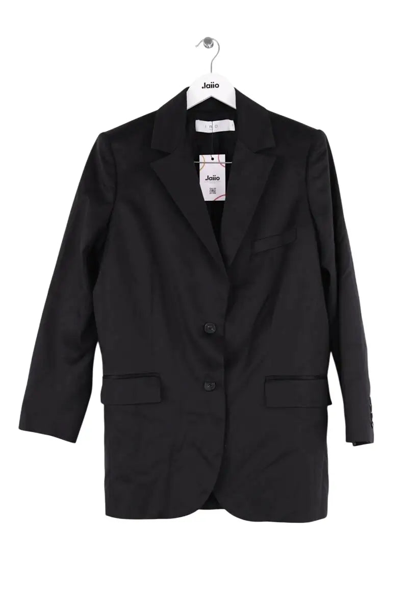 Blazer Iro Douny Noir en Synthétique, taille XS - Seconde Main