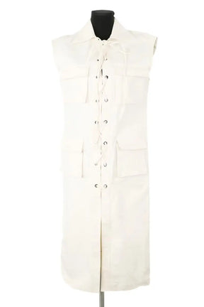 Robe Carolina Ritzler Ecru en Coton, taille M - Seconde Main