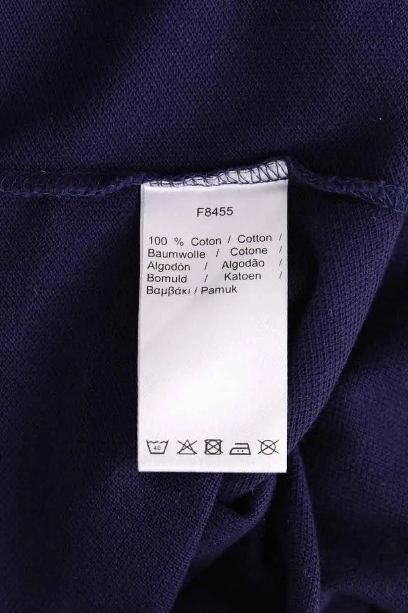 Polo Lacoste Marine en Coton