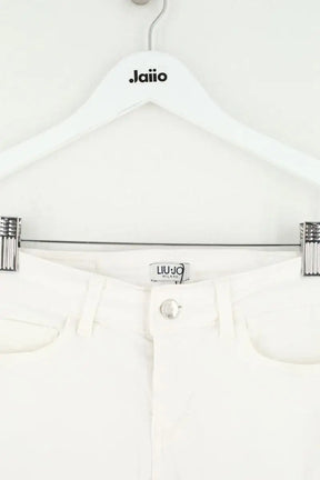 Jean slim Liu Jo Blanc en Coton
