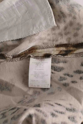 Pantalon droit Maje Beige en Lin