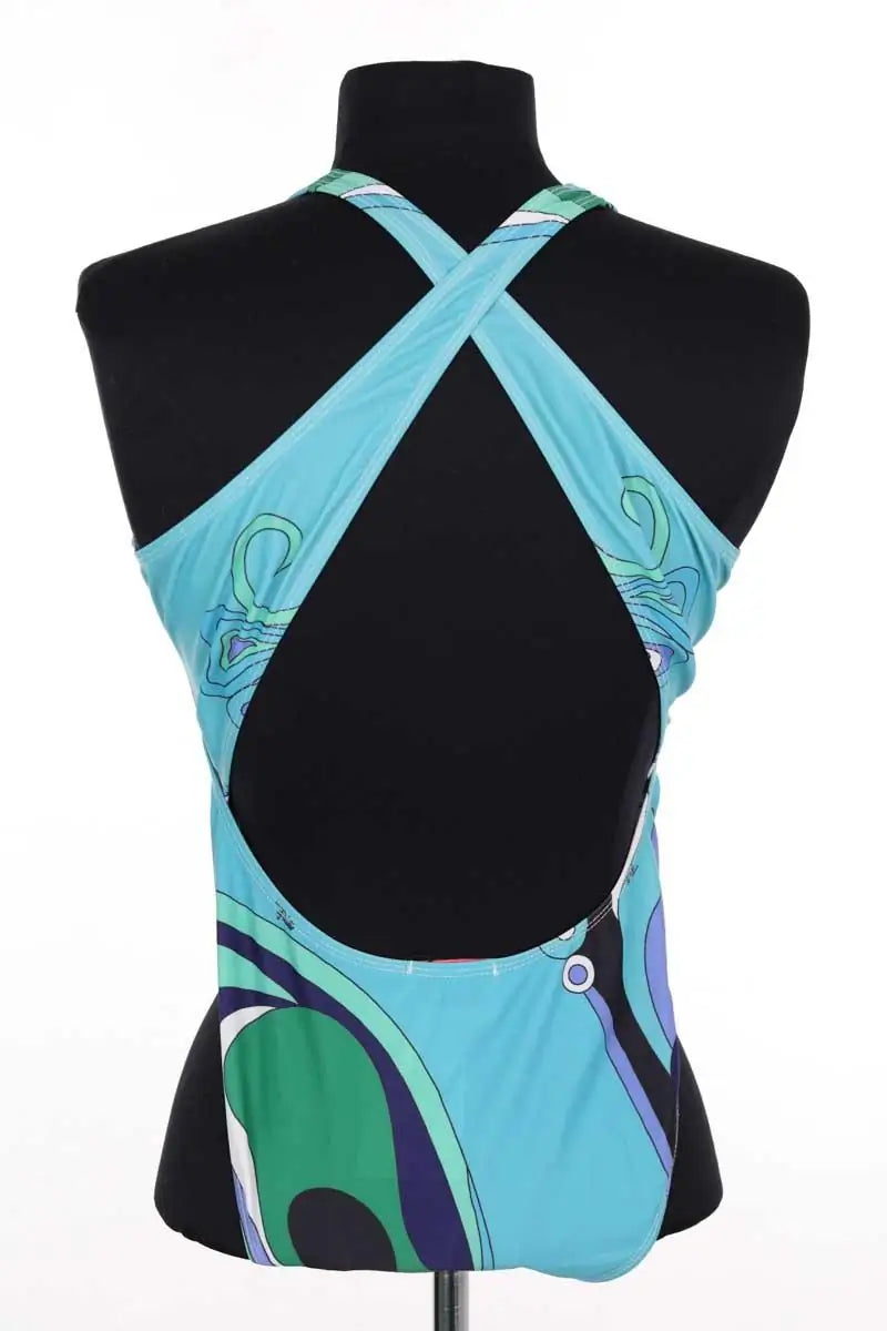 Maillot de bain Emilio Pucci Bleu en Synthétique