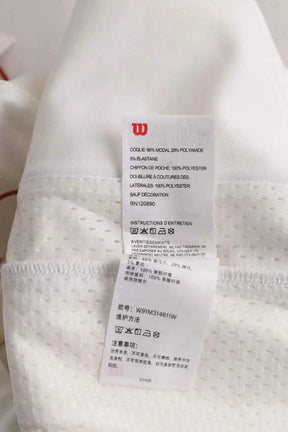 Pantalon de sport Wilson Mercer track pant Blanc en Synthétique